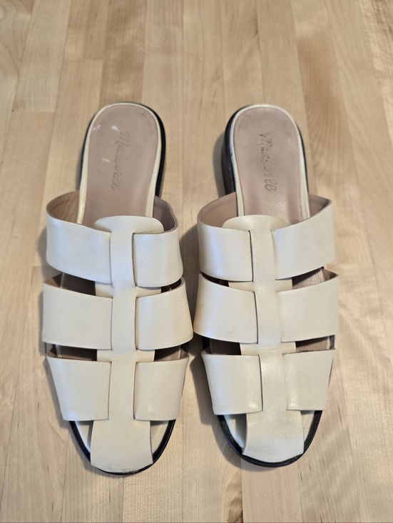 Madewell Shoes - Madewell The Dixson Fisherman Mule Buttered Scone Size 9